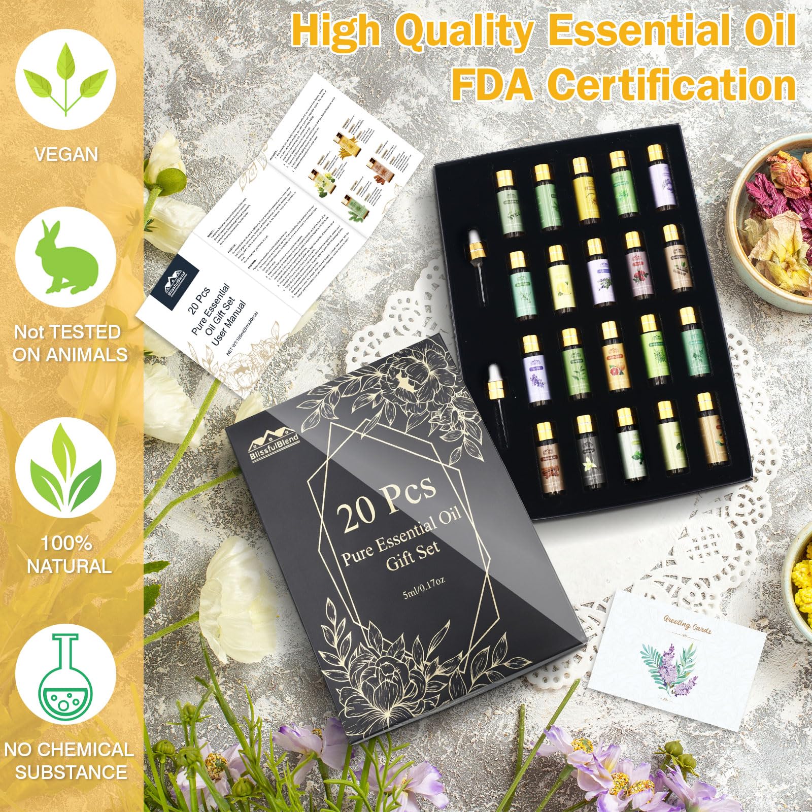 Amazon.com: Fragrance Essential Oils Set, Essential Oils for